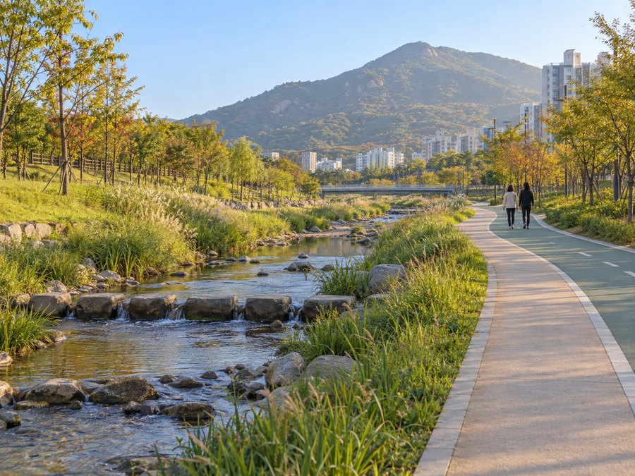 만천천 · 구봉산